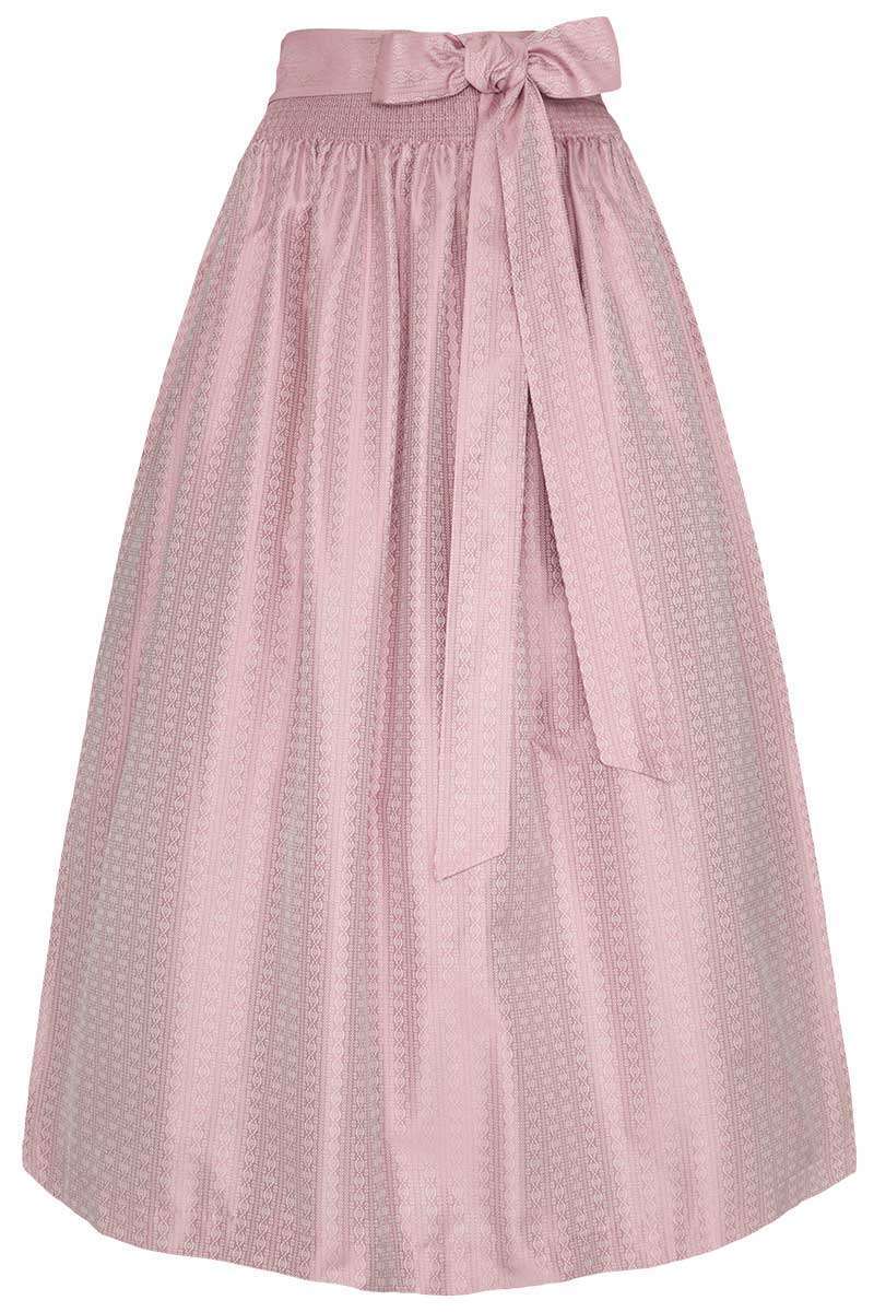 Dirndl-Schrze lang 90cm altrosa