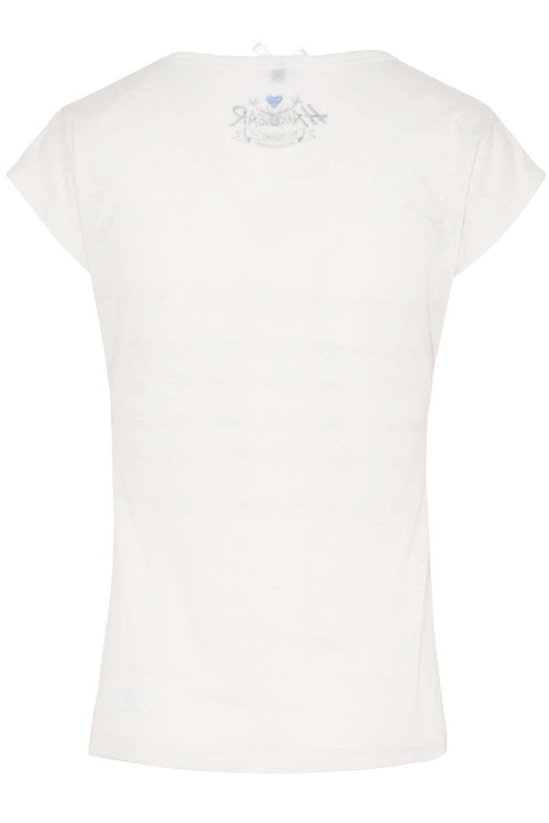 Damen Trachten T-Shirt 'König Ludwig' beige Bild 2
