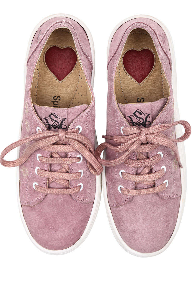 Damen Trachten Sneaker pink Bild 2