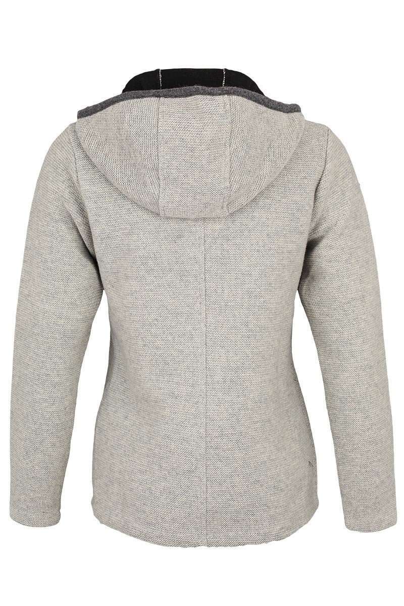 Damen Windstopper-Jacke wasserabweisend grau Bild 2