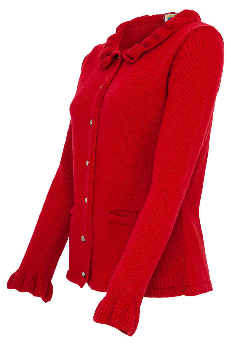 Damen Trachtenjacke rot Bild 2