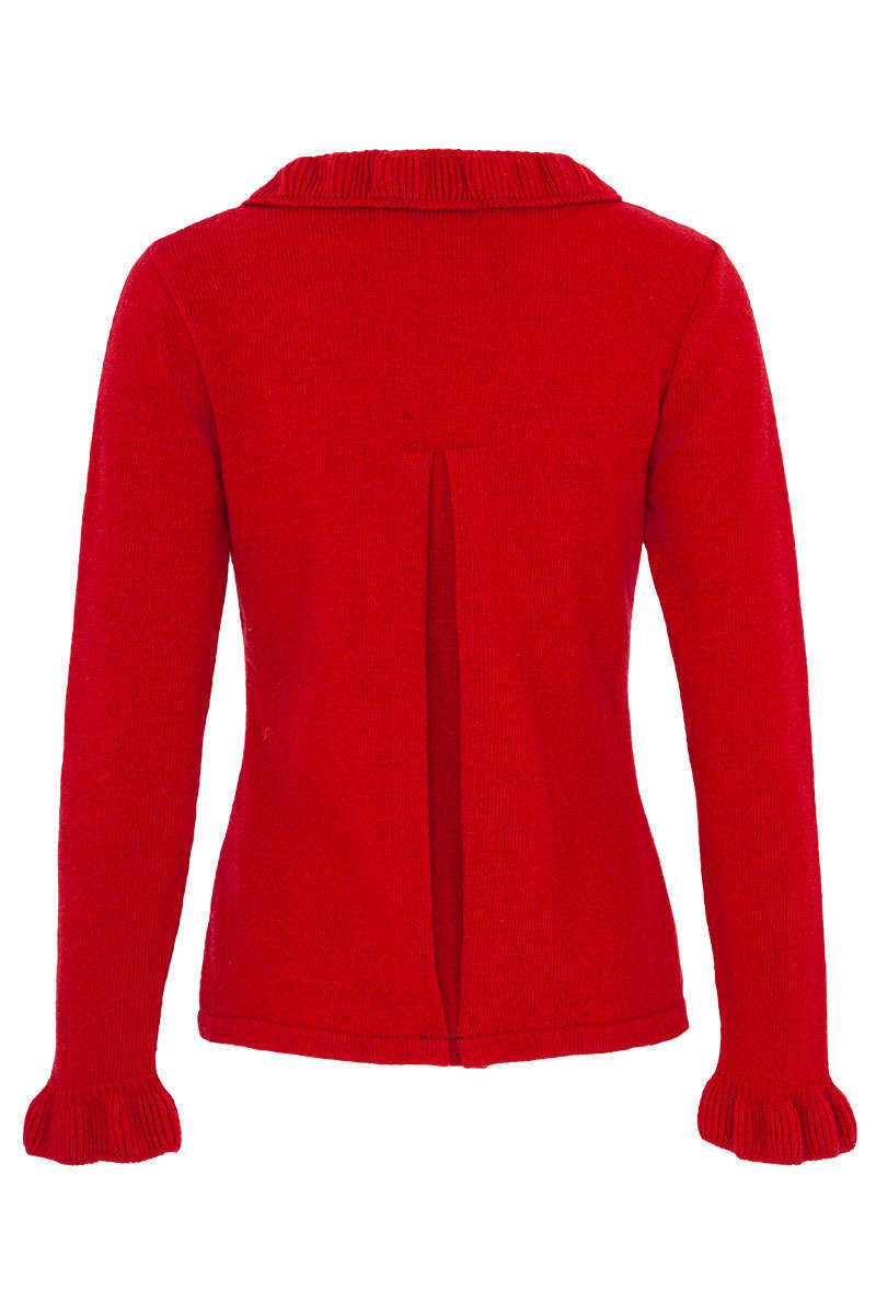 Damen Trachtenjacke rot Bild 2