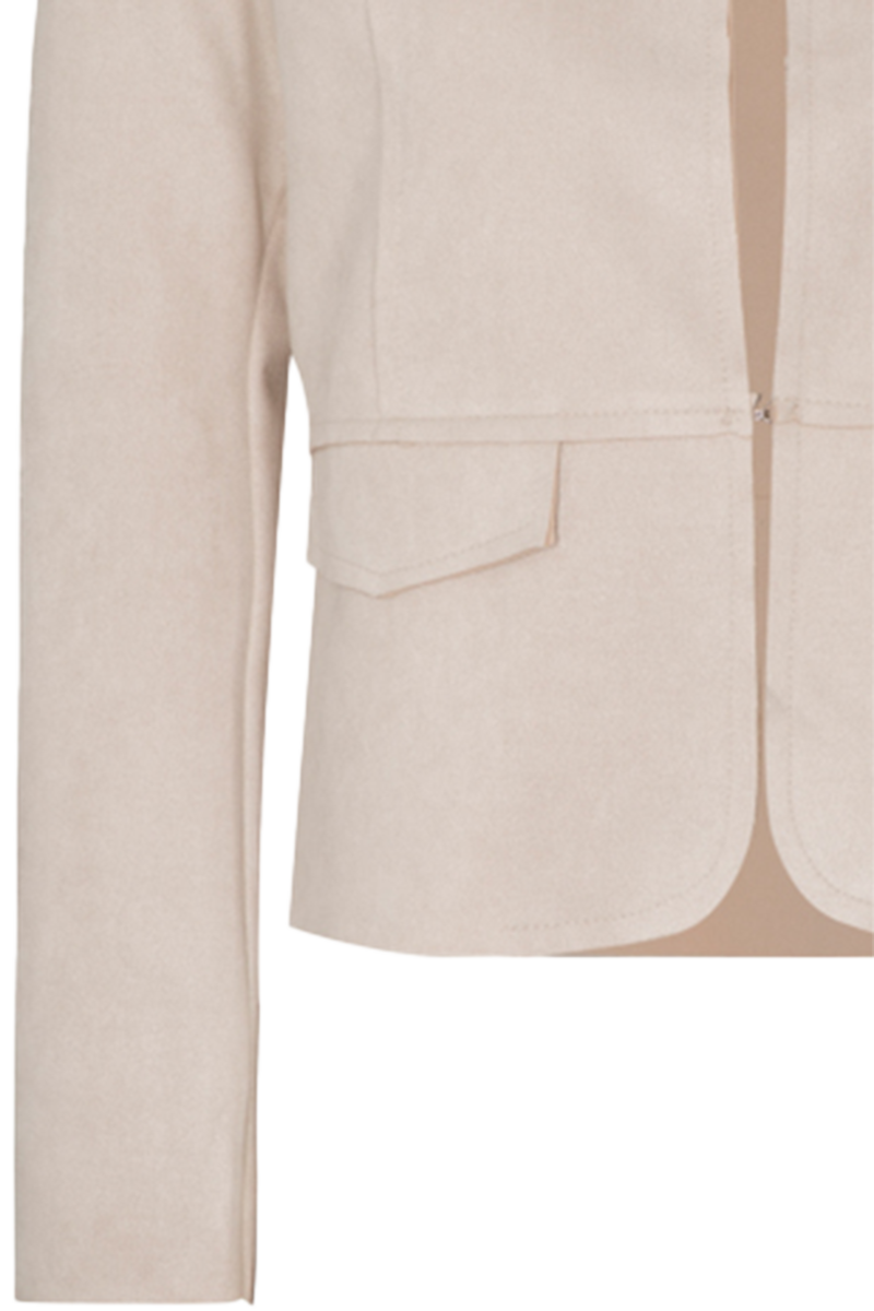 Damen Trachtenblazer mit Strasssteinchen-Motiv beige Bild 2