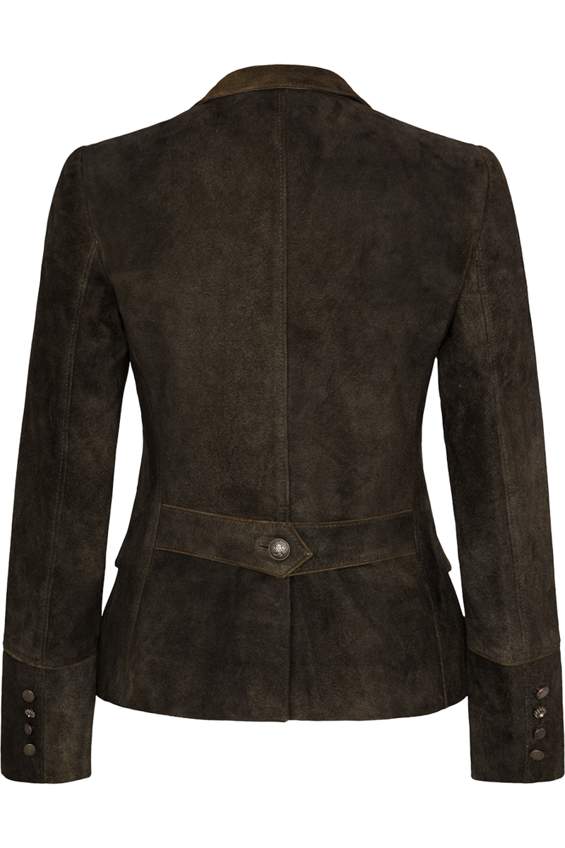 Damen Trachtenblazer aus Leder altsalburg/wiesel Bild 2
