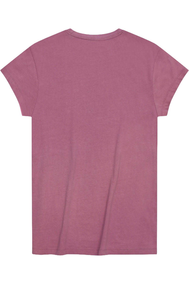 Damen T-Shirt mit Druck 'Peanuts Radln' rosa Bild 2