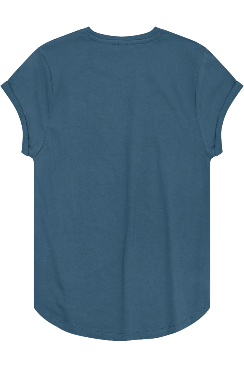 Damen T-Shirt Peanuts-Stickerei 'Peanuts Snoopy' dunkelblau Bild 2