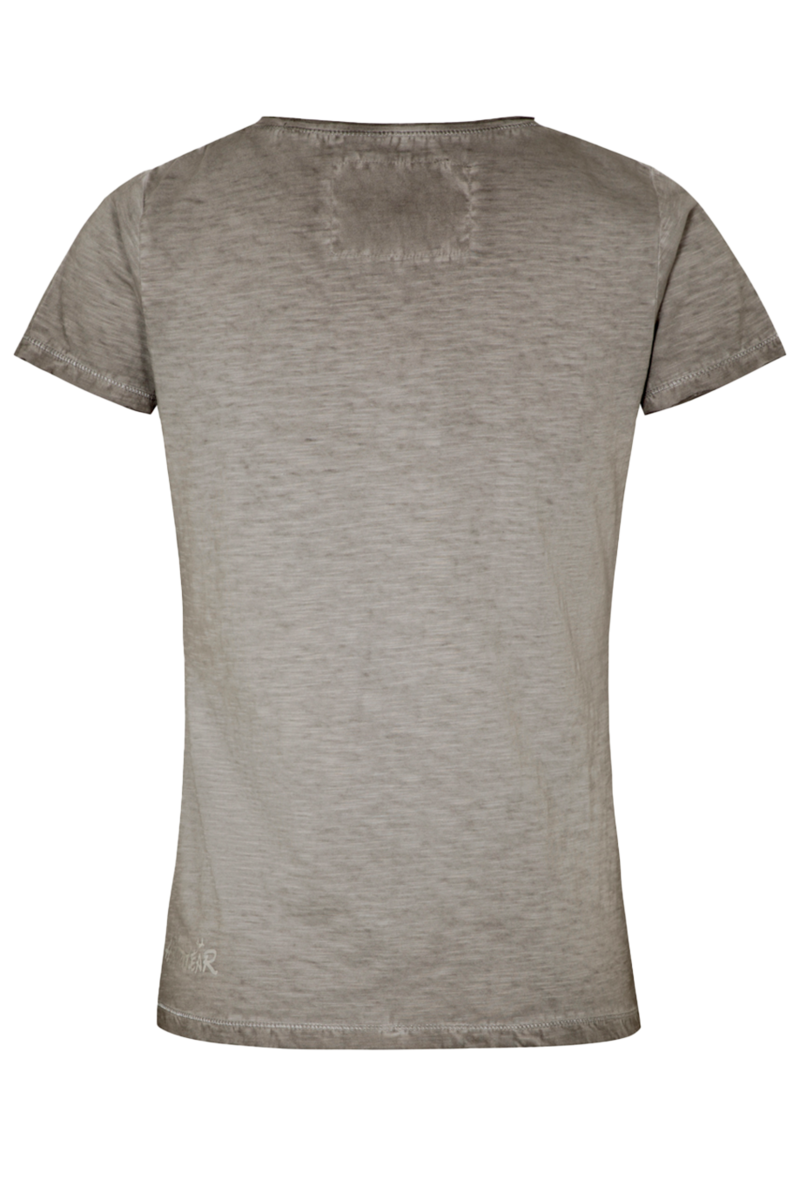 Damen Trachtenshirt 'ausgfuxt' greige Bild 2