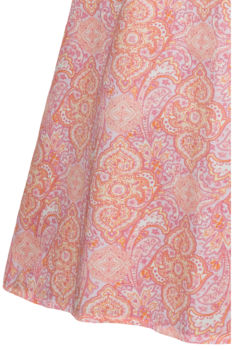 Umstandsdirndl mit Paisleymuster altrosa Bild 2