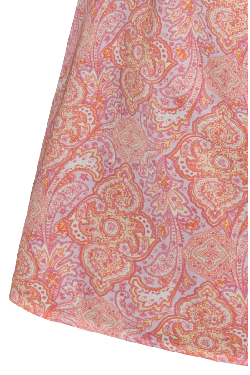 Umstandsdirndl mit Paisleymuster altrosa Bild 2