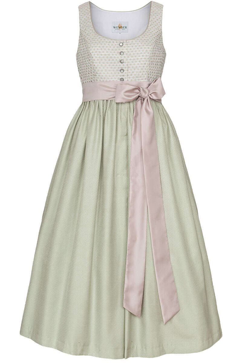 Umstands-Dirndl creme mintgrn