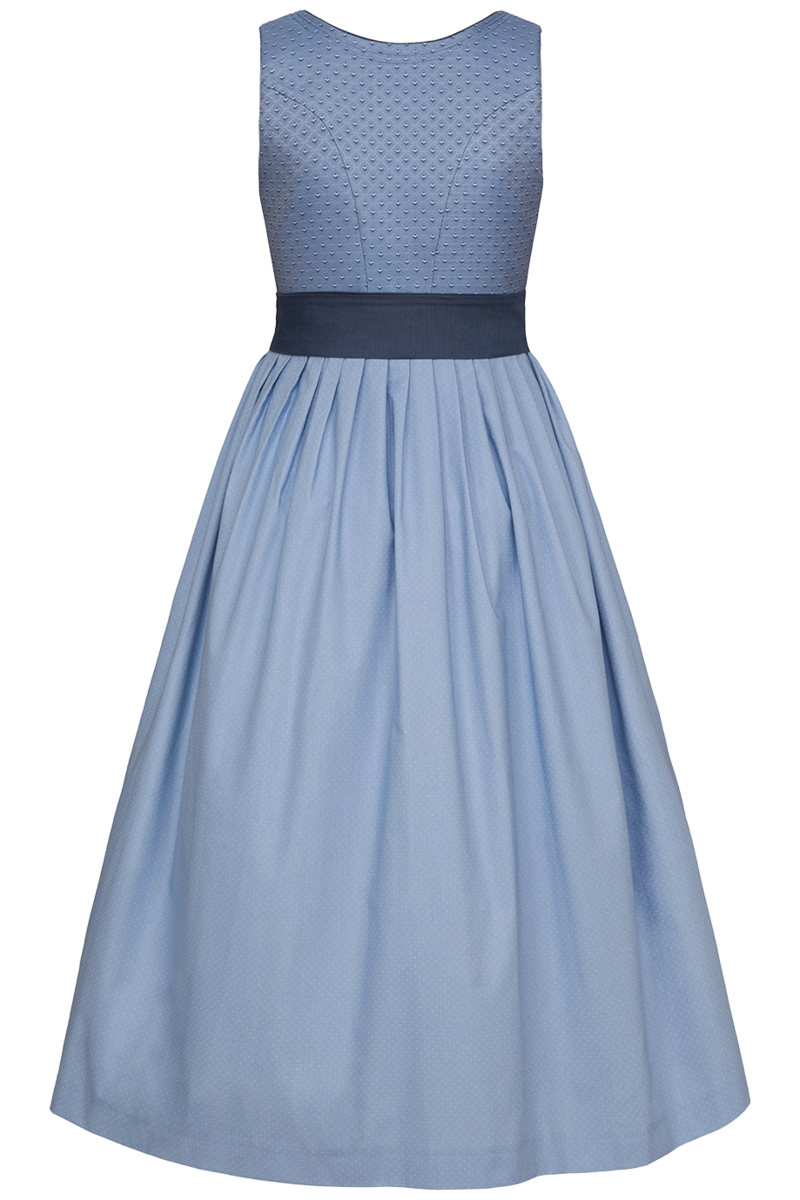 Umstandsdirndl hellblau Bild 2