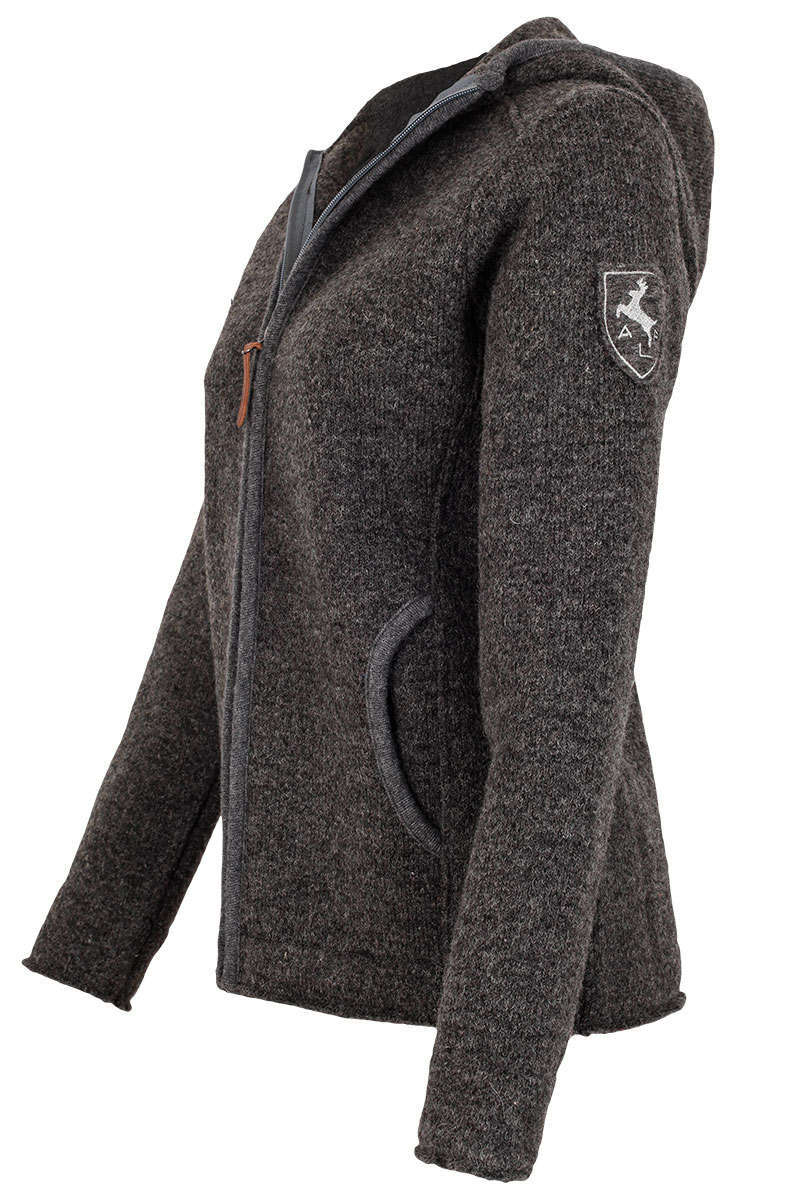 Damen Outdoor-Jacke mit Kapuze grau Bild 2