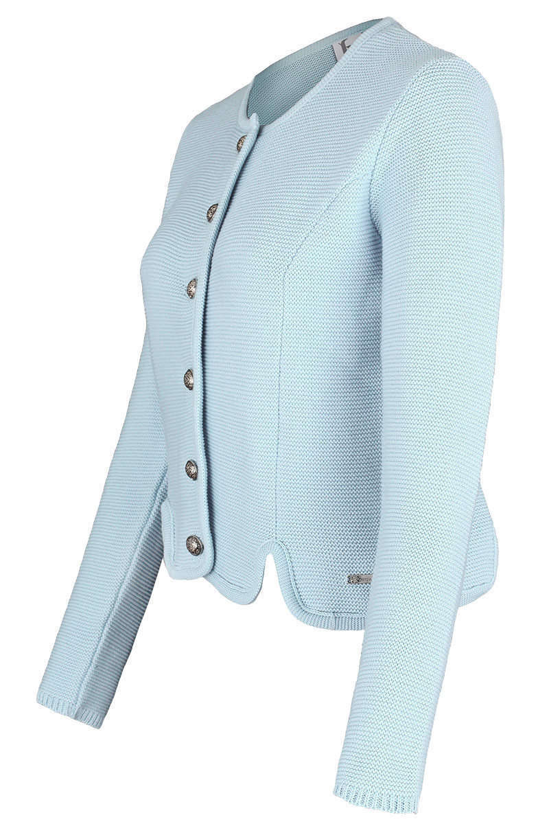 Dirndljacke kurz hellblau Bild 2