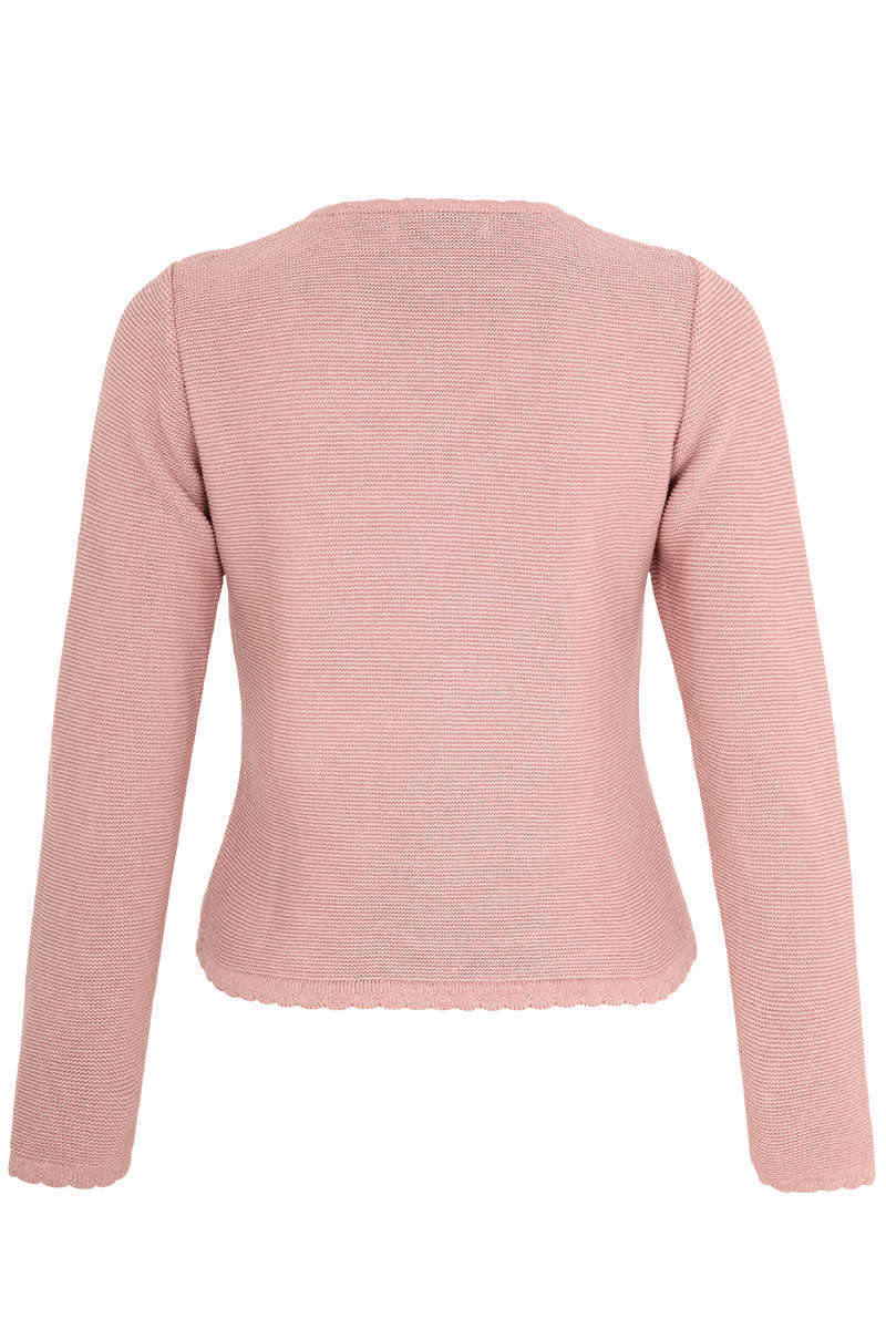 Dirndljacke Trachtenstrickjacke rosenholz Bild 2