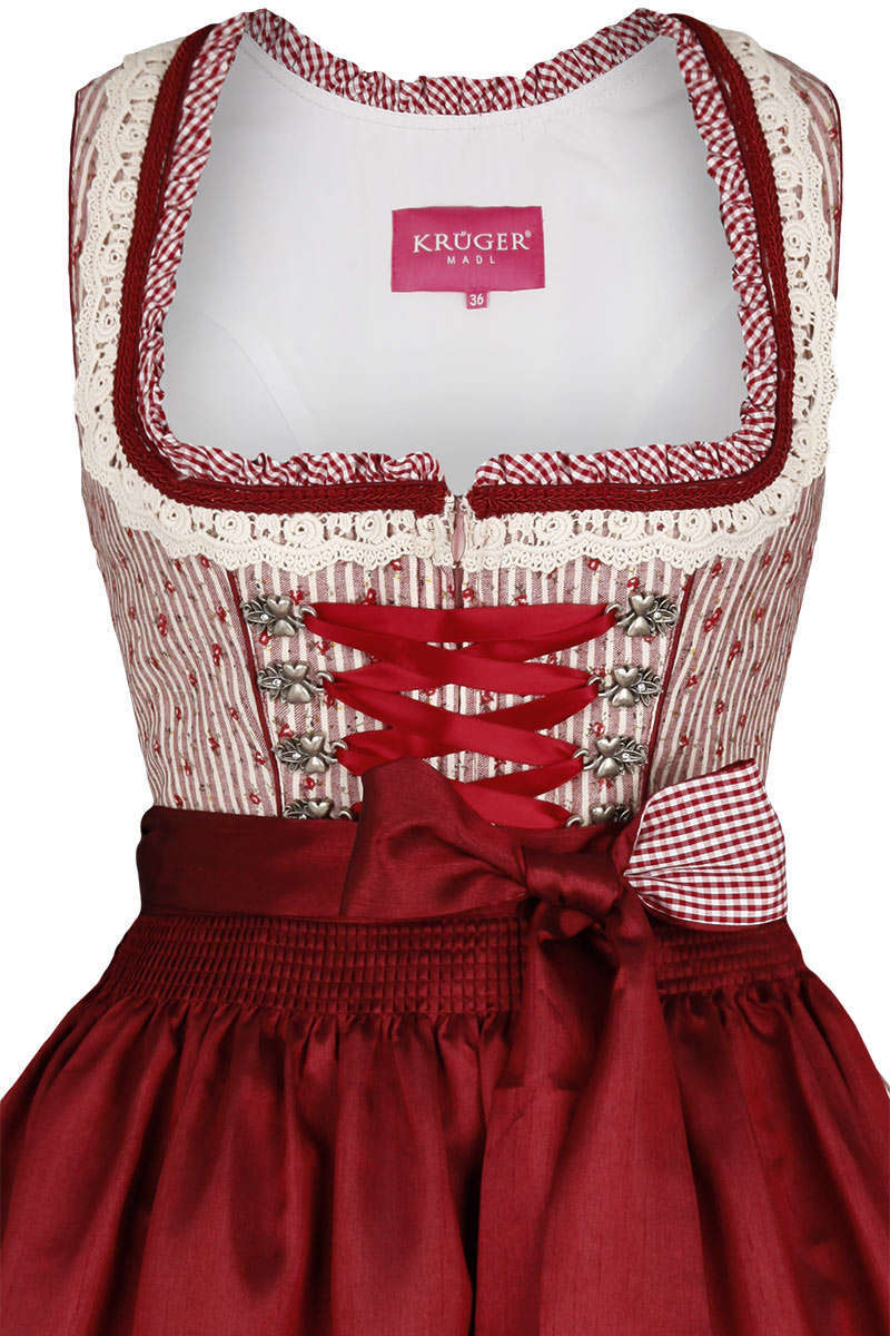 Mini Dirndl rot Bild 2