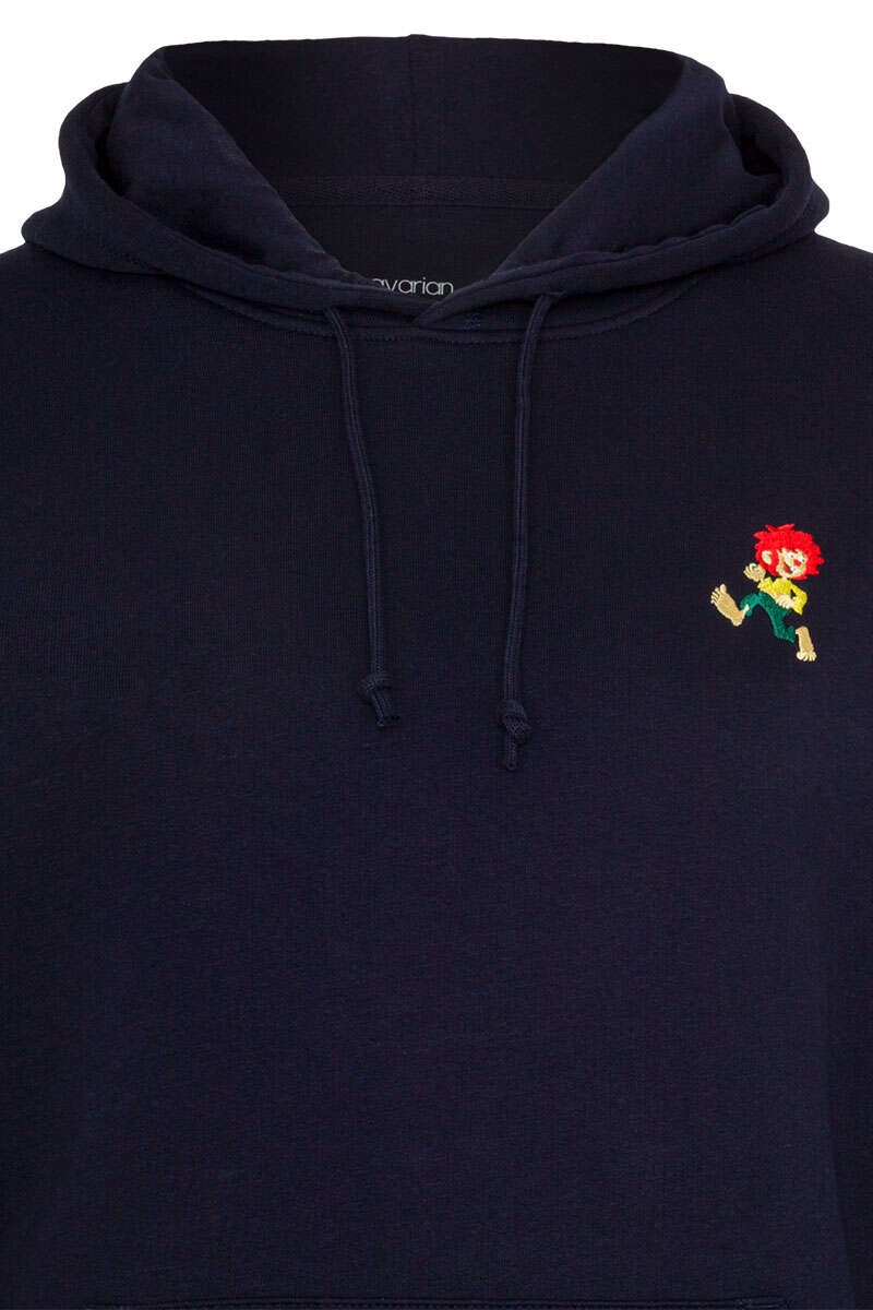 Kapuzen-Hoodie 'Grantig by Nature' mit Pumuckl unisex dunkelblau Bild 2