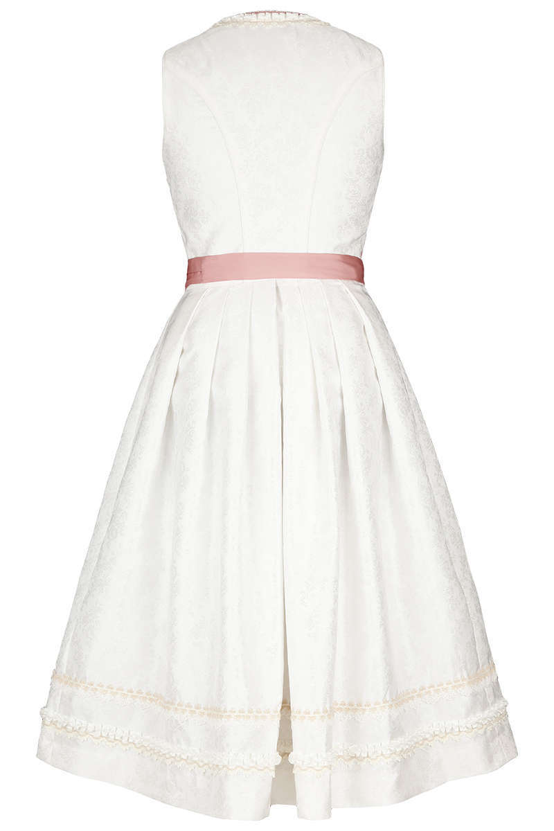 Hochzeits-Dirndl creme rosa Bild 2