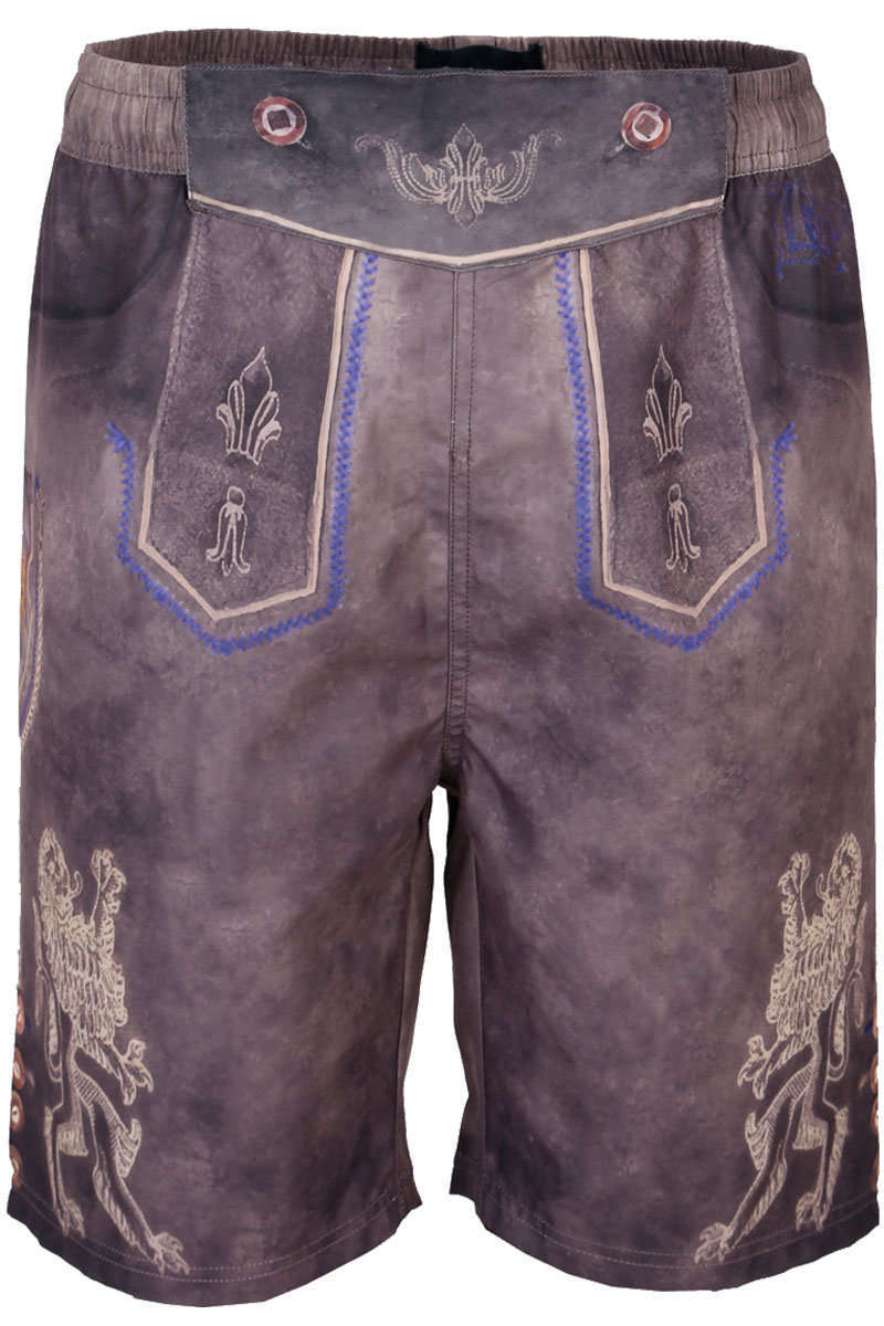 Bermudashorts Shorts Badelederhose Lederbadehose Badehose Lederhose Tracht 