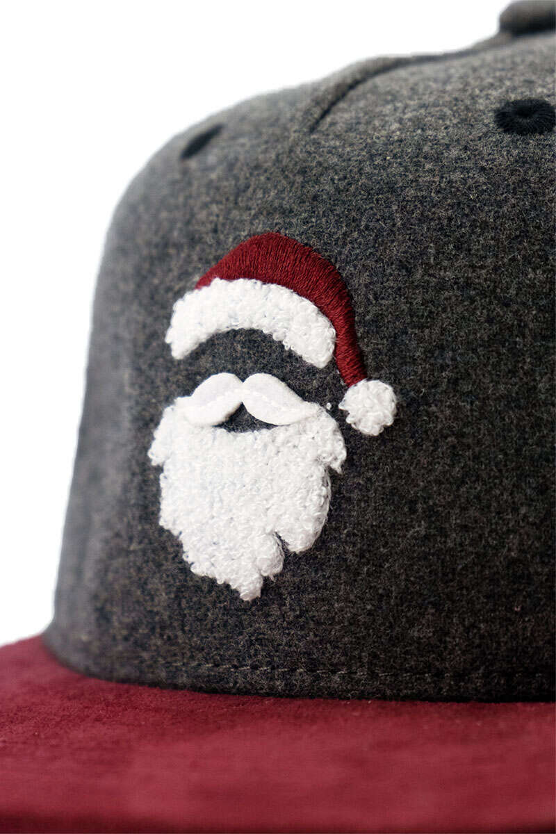 Weihnachtsmann Cap unisize dunkelgrau Bild 2