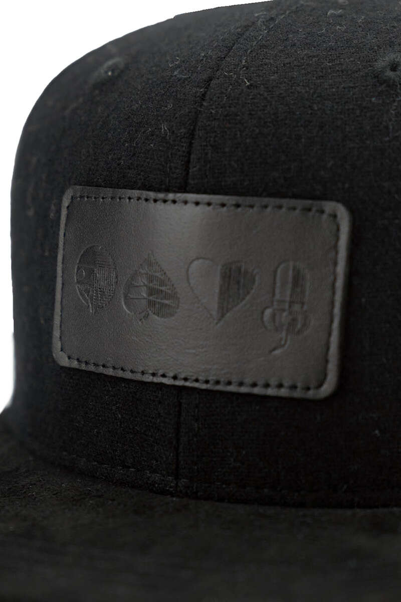 Schafkopf Black Edition Cap Snapback schwarz Bild 2