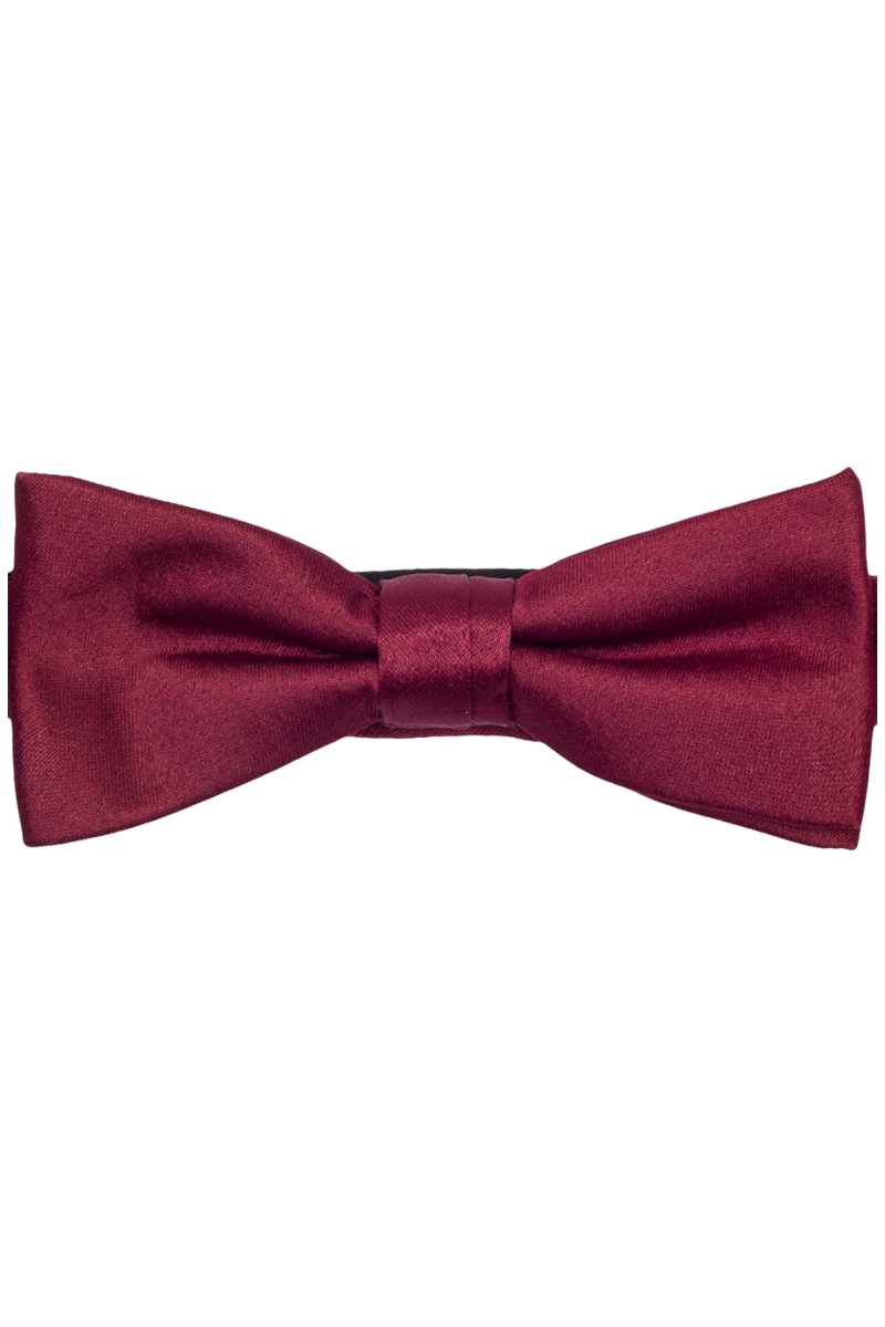 Herren Trachten-Hochzeits-Fliege bordeaux rot Bild 2