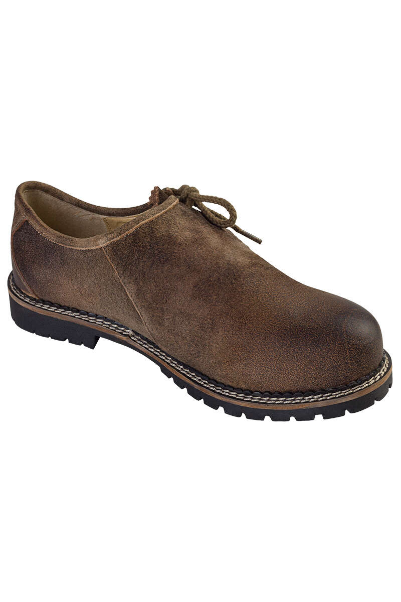 Herren Haferl-Schuh Wildleder schotter braun Bild 2