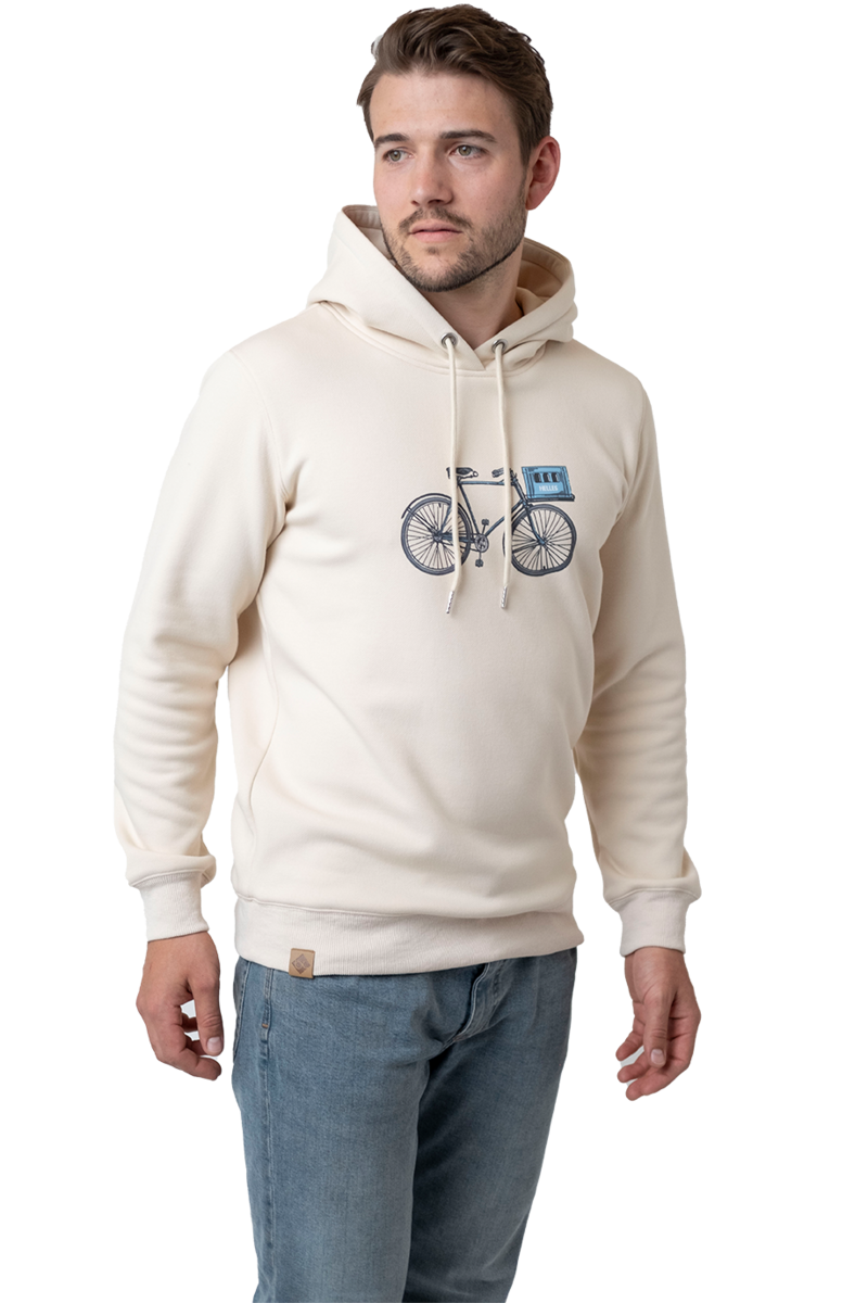 Herren Pullover 'Expresslieferdienst' beige Bild 2