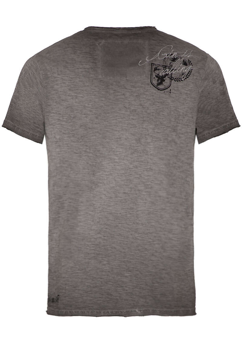 Herren T-Shirt Gin grau Bild 2