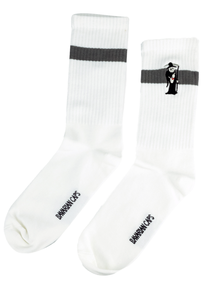 Herren Sportsocken 'Boandlkramer' wei grau