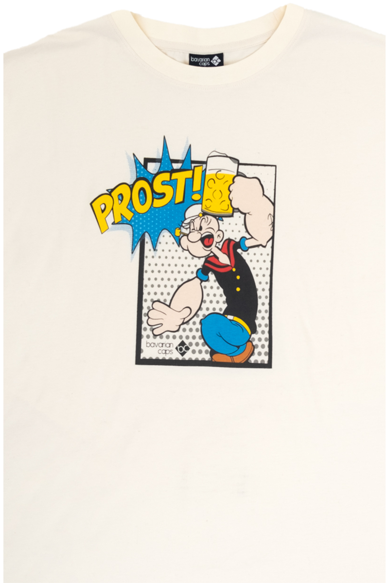 Herren T-Shirt 'Popeye' natur Bild 2