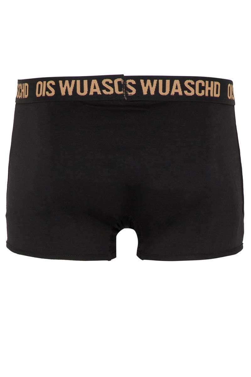 Boxershorts Bayrische Weiwurst  'ois is wuaschd' schwarz Bild 2