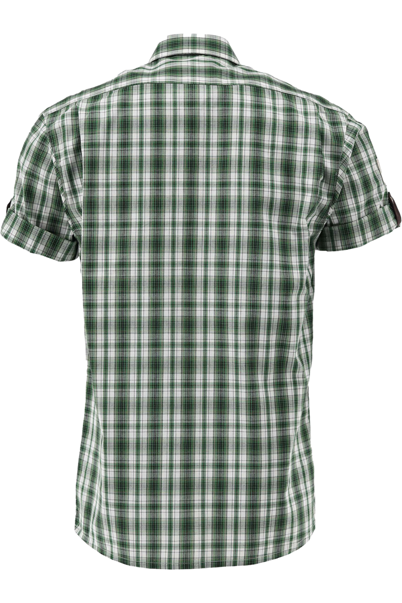 Herren Trachtenhemd kariert Regular Fit blau/grn Bild 2