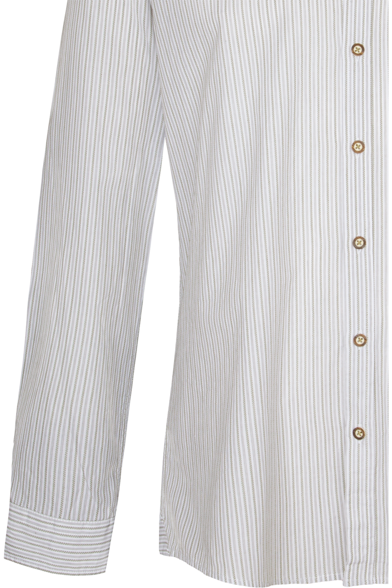 Herren Trachtenhemd Modern-Fit Streifen grn Bild 2