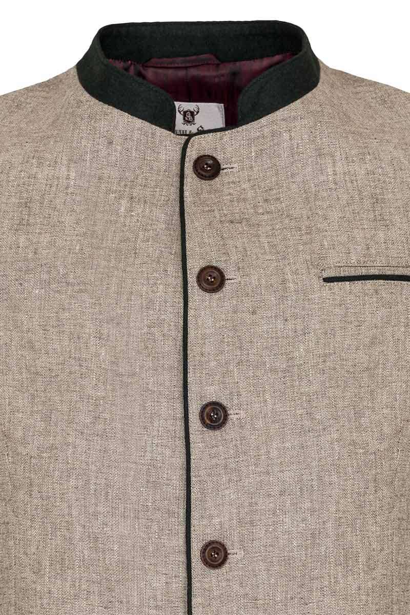 Herren Trachtensakko taupe grn Bild 2