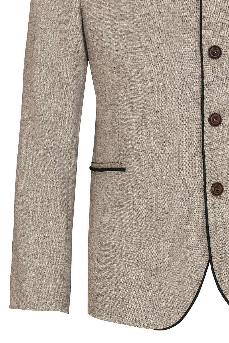 Herren Trachtensakko taupe grn Bild 2
