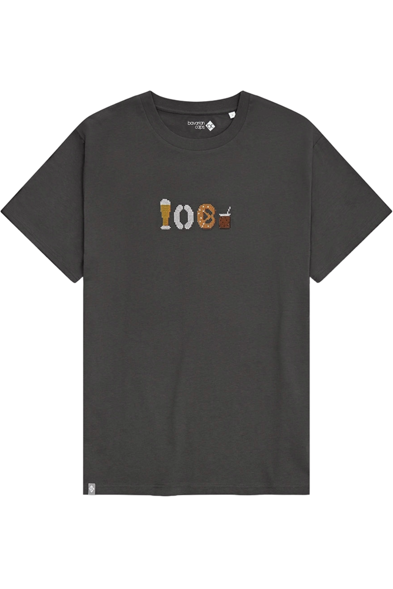 Herren T-Shirt 'Weiwurstfrhstck' anthrazit