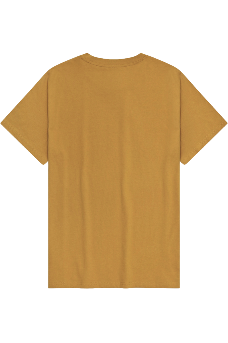 Herren T-Shirt 'Expresslieferdienst' ocker Bild 2