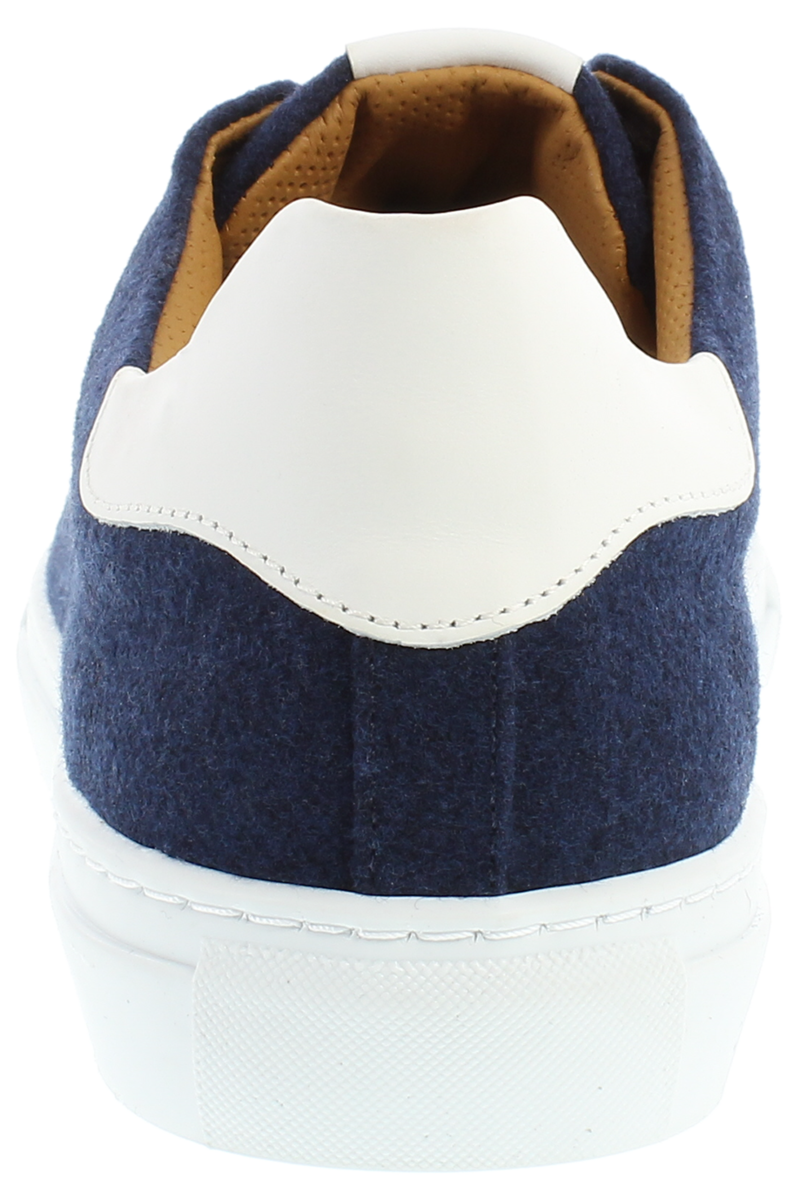 Herren Trachten-Sneaker aus Merino-Loden navy Bild 2