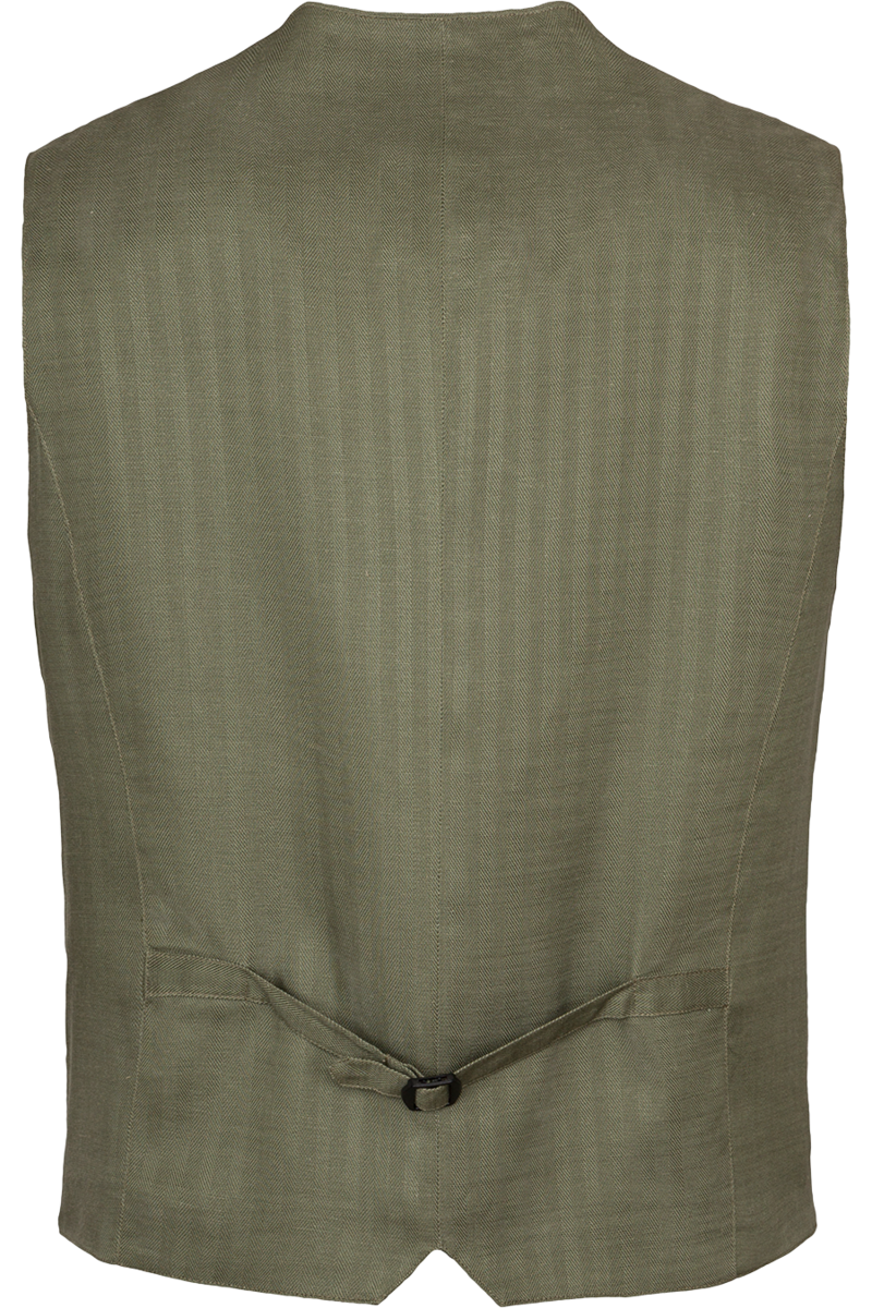 Herren Cordweste Stretch oliv Bild 2