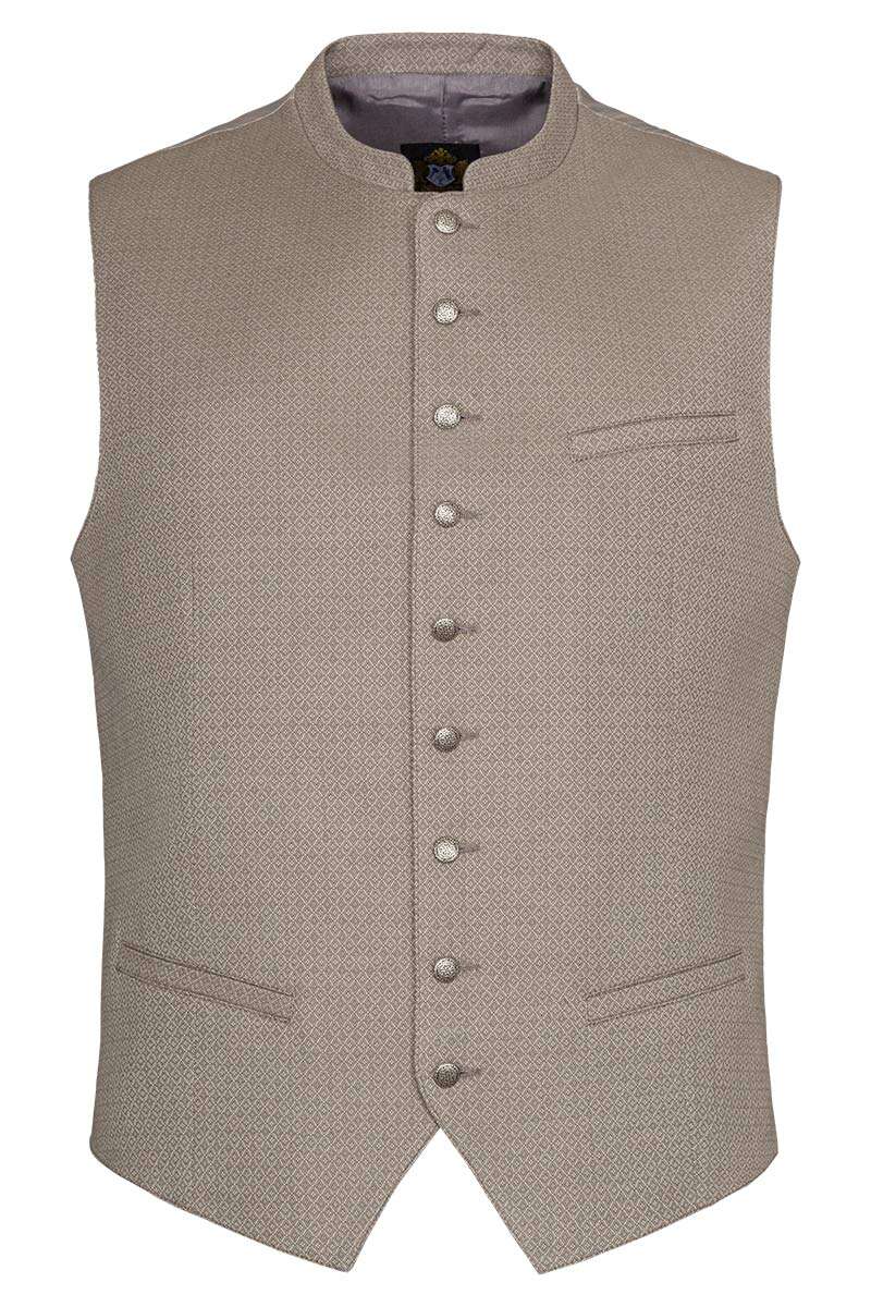 Trachtenweste beige