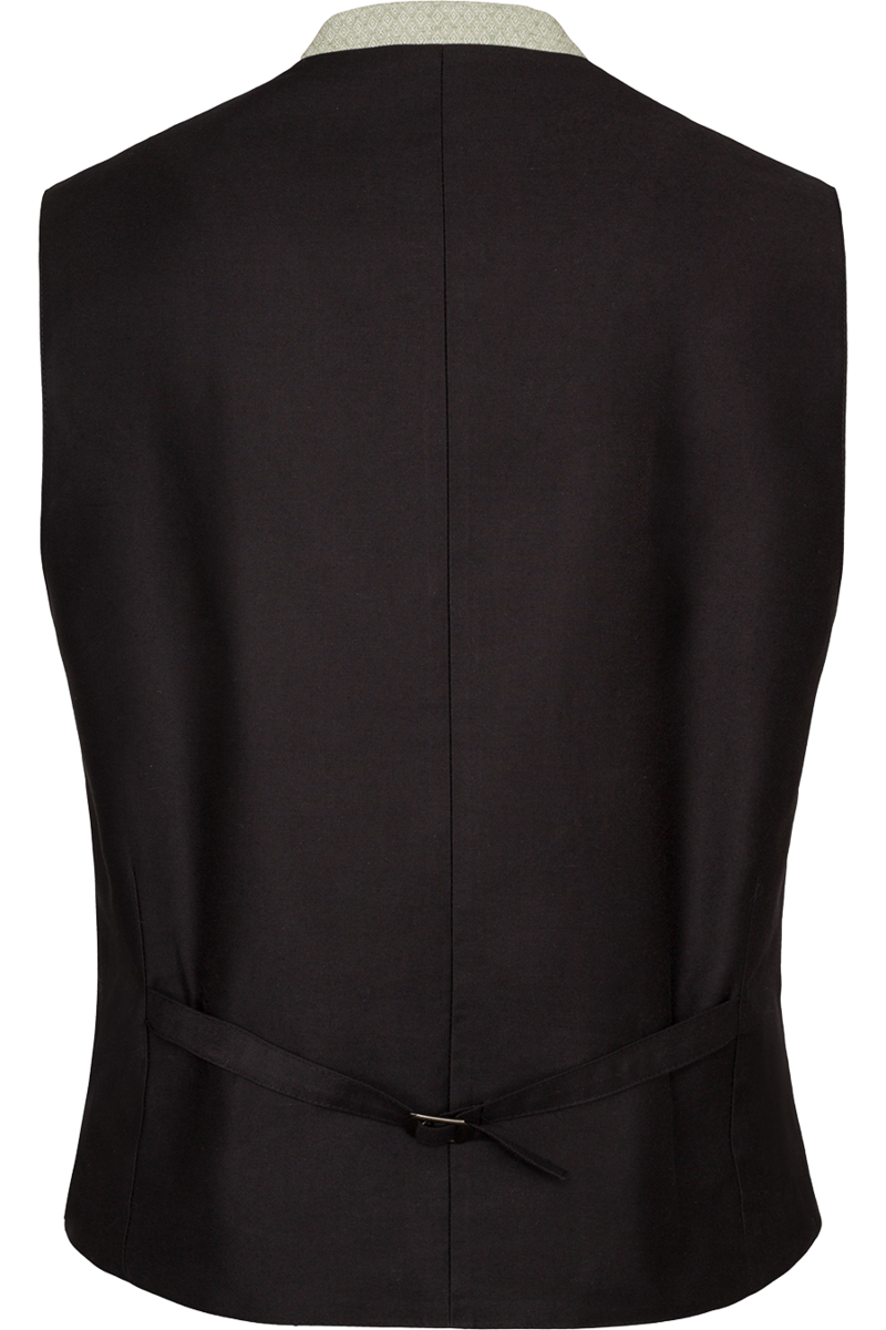 Herren Trachtenweste Slim-Fit oliv Bild 2