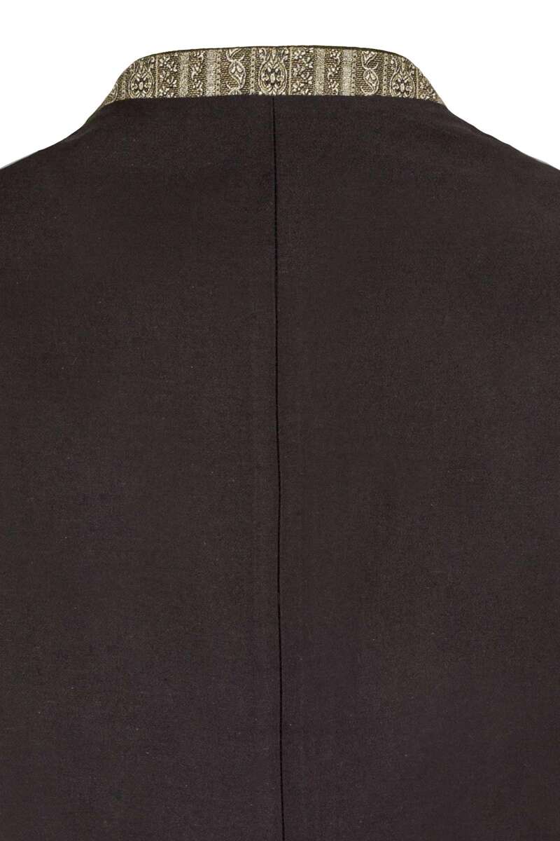Herren Trachtenweste Slim Fit gemustert oliv Bild 2