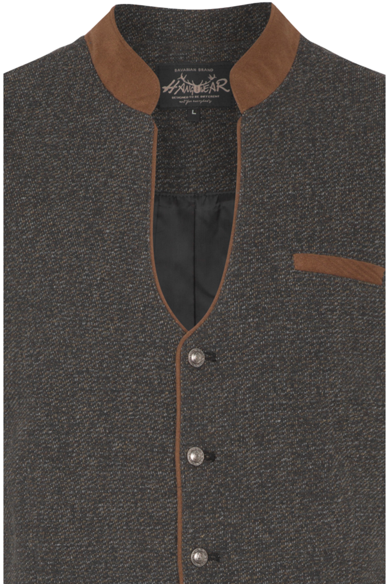 Herren Weste Alpiner Lifestyle anthrazit Bild 2