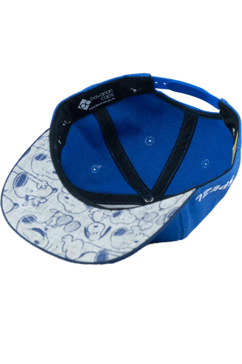 Kinder Cap mit Stickerei 'Peanuts Snoopy & Woodstock' dunkelblau Bild 2