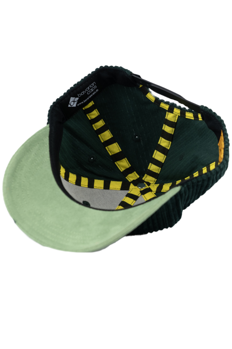 Kinder Cordcap Gnther Kastenfrosch Snapback dunkelgrn Bild 2
