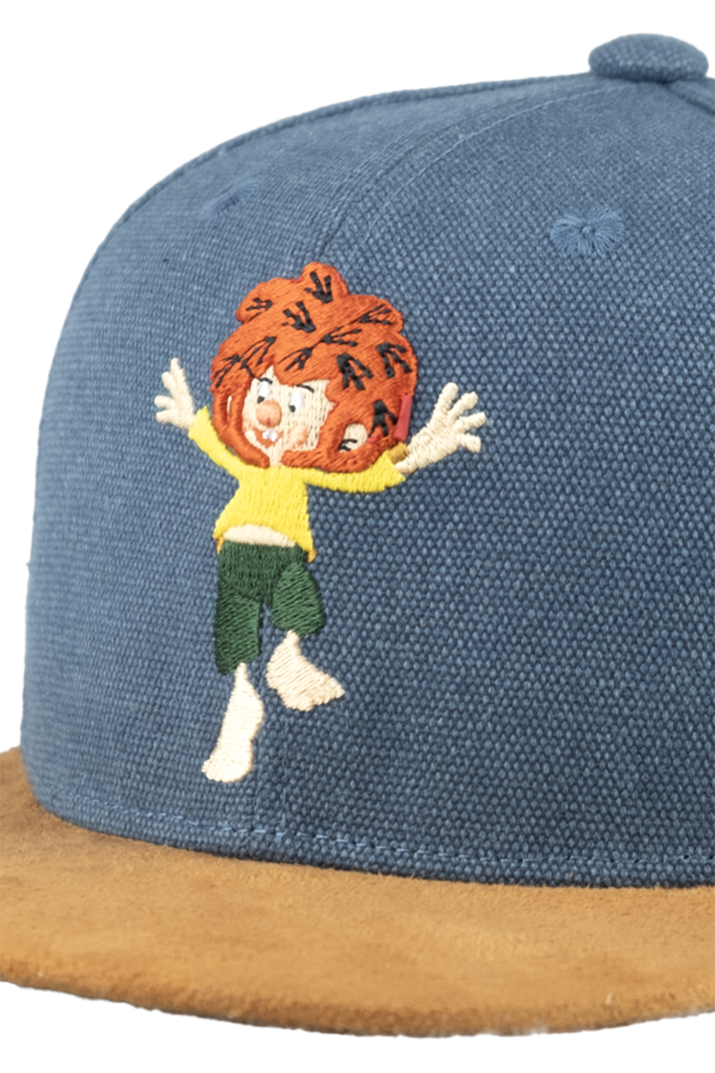 Kinder Cap 'Pumuckl tanzt' in Jeansoptik dunkelblau Bild 2