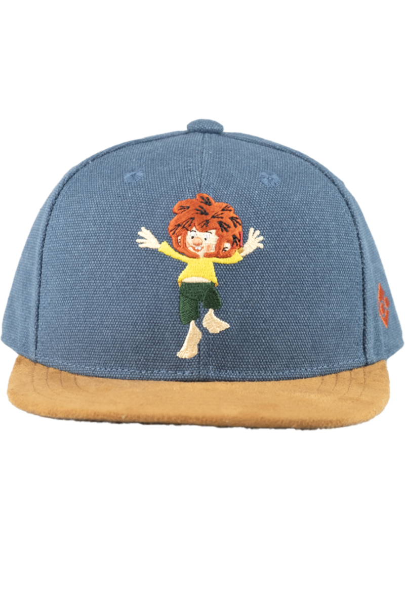 Kinder Cap 'Pumuckl tanzt' in Jeansoptik dunkelblau Bild 2
