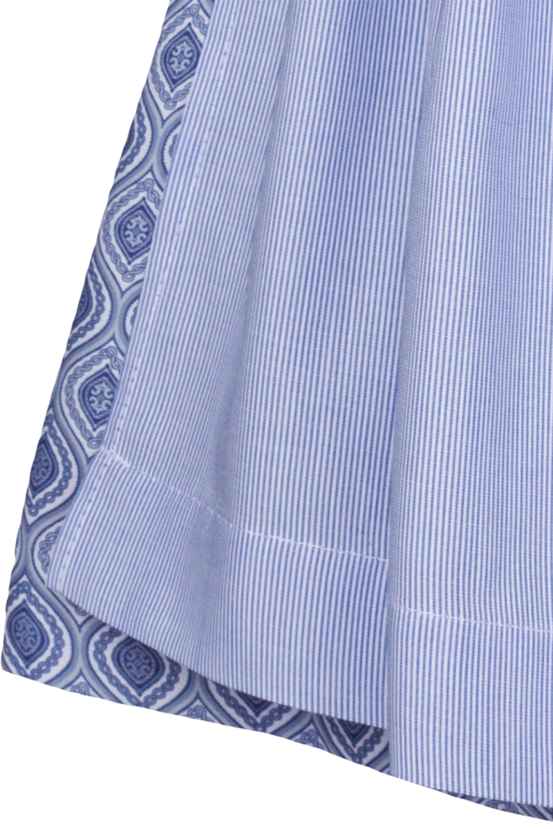 Kinder Baumwolldirndl mit Bluse blau Bild 2
