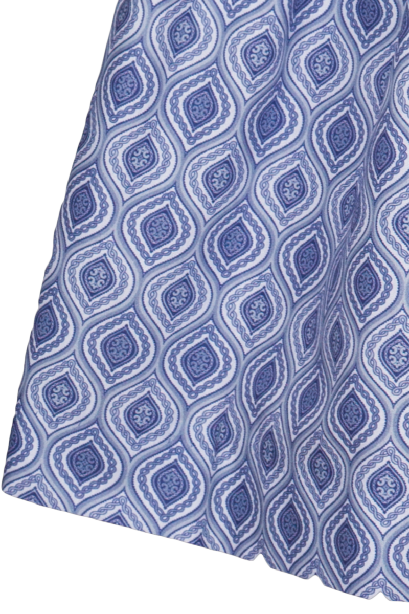 Kinder Baumwolldirndl mit Bluse blau Bild 2