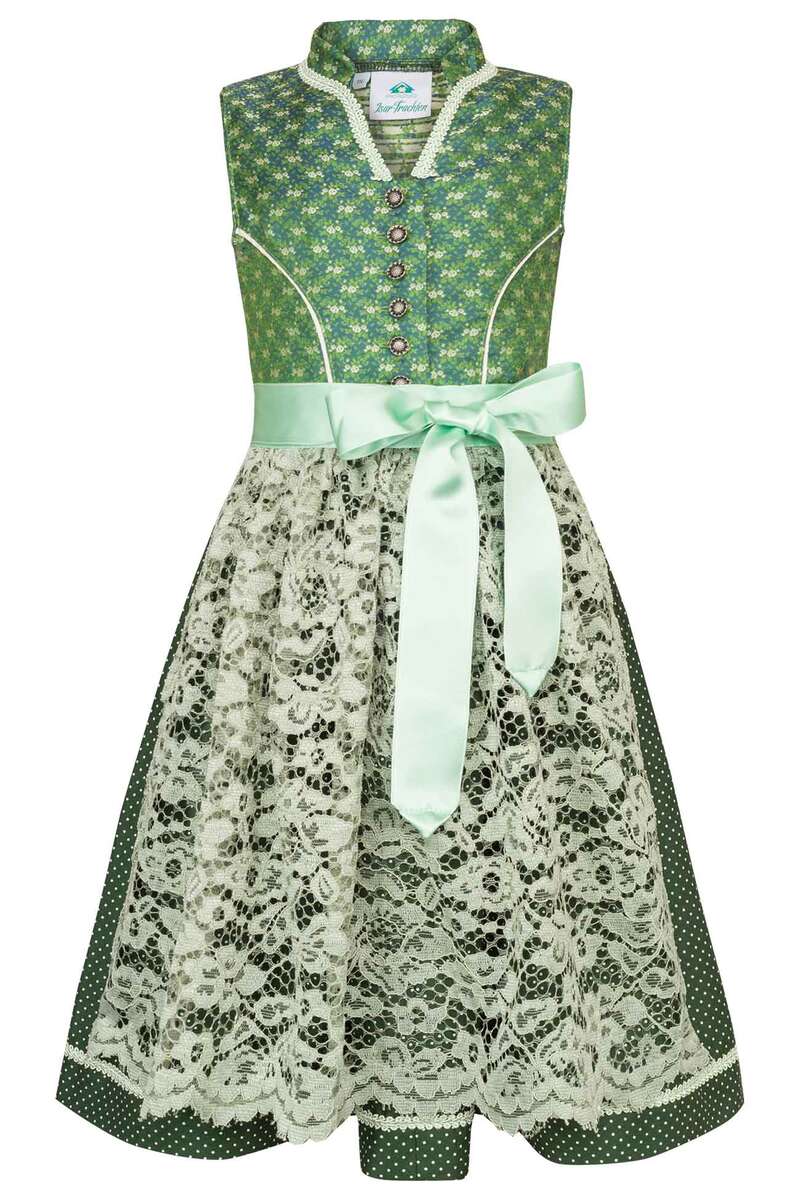 Kinder Teenie Dirndl grn